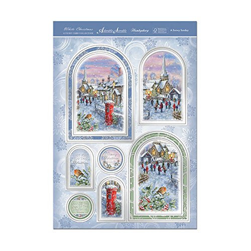 hunkydory adorable scorable white christmas a snowy sunday