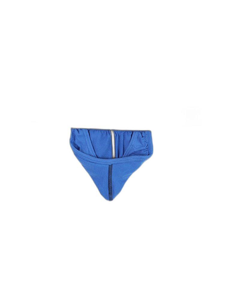 3 Pack Low-Cut Cotton Men's Thong with Enhanced Pouch