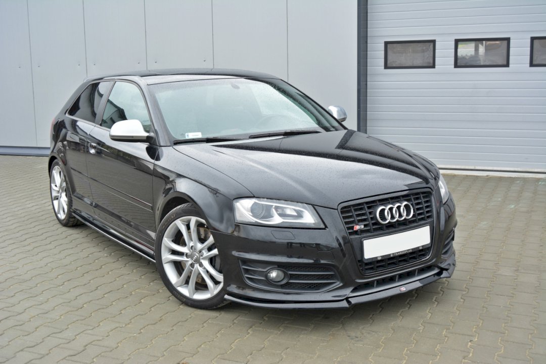 Maxton Design - FRONT SPLITTER V.1 AUDI S3 8P (FACELIFT MODEL) 2009-2013