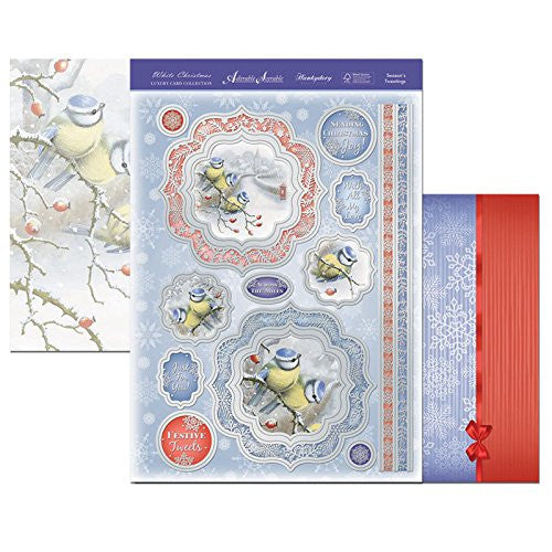 hunkydory adorable scorable white christmas seasons tweetings