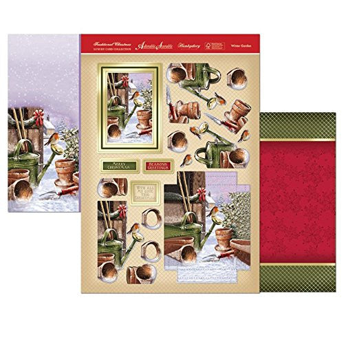 hunkydory adorable scorable traditional christmas winter garden