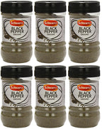 6 x Schwartz Ground Black Pepper 400G