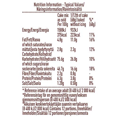 Betty Crocker Chocolate Swirl Cake Mix, 425g