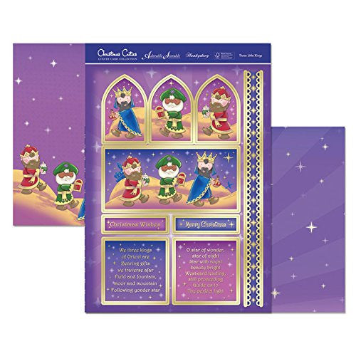 hunkydory adorable scorable christmas cuties three little kings