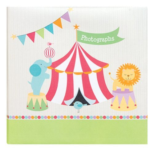 Pepper Pot Large Photo Album, Circus Pals Color: Circus Pals Infant, Baby, Child