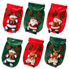 Pet Christmas Costumes Flannel Material Suitable For Small Cats And Dogs