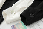Women's Over-the-Knee Mid-Length Trench Coat with Silk Waist Belt - Elegant Winter Coat