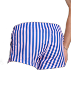Men's Color Stripes Boxers With Fly