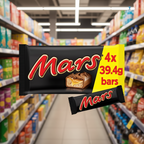 22 x Mars Caramel Nougat & Milk Chocolate Bars Multipack 4 X 39.4G