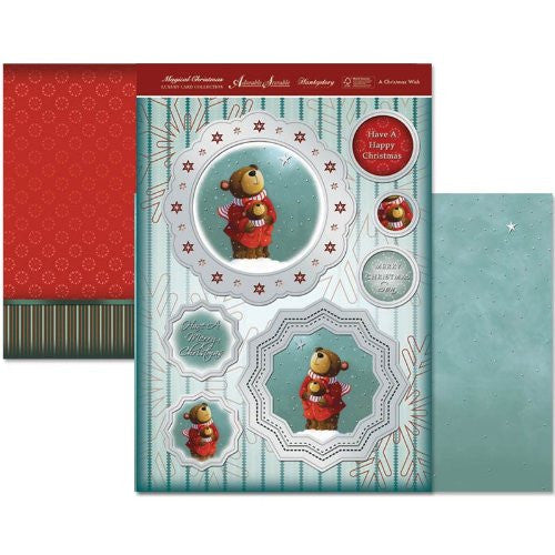 hunkydory adorable scorable luxury card collection magical christmas a christmas wish