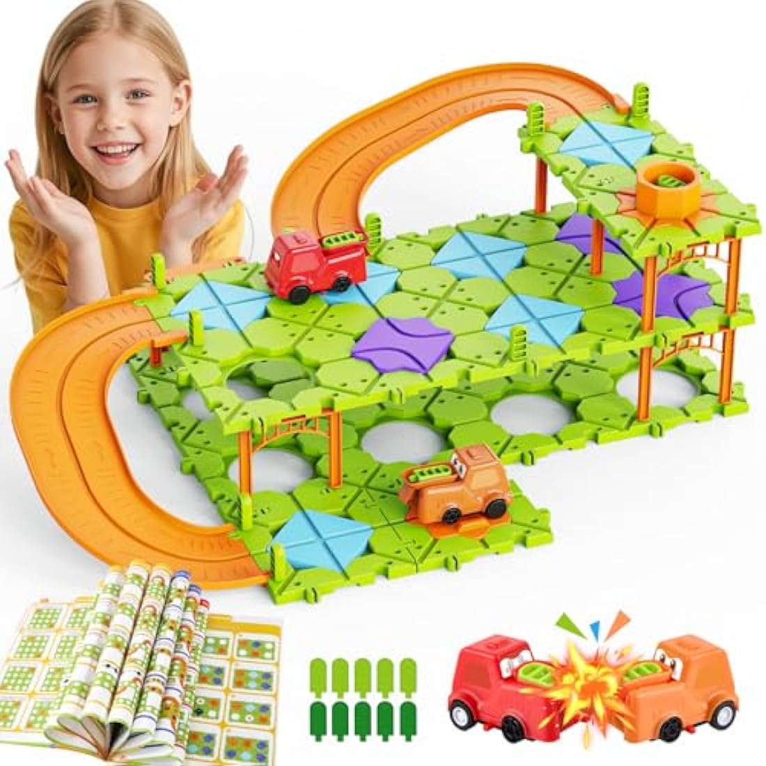 Fygurso DIY STEM Board Games, Kids Educational Learning Toys for Age 4-12