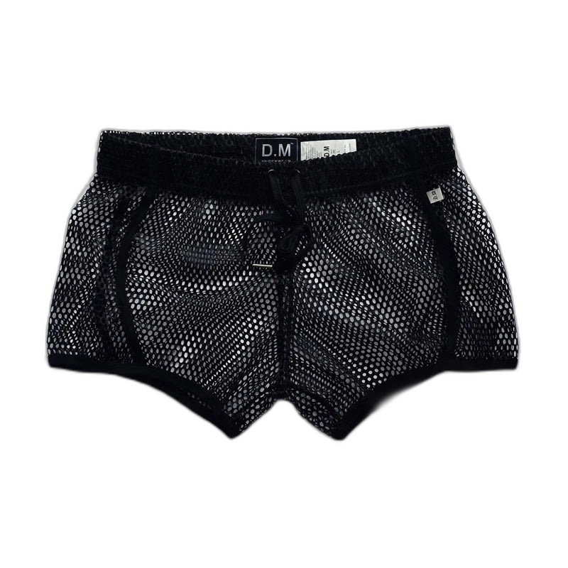 Loose Fit Sexy Mesh Boxers