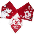 Soft Touch Teddy Bear Christmas Bib (1)