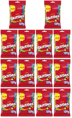 14 x Skittles Fruit Flavoured Treat Bag - 109GM
