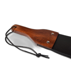 Prowler RED Leather & Wood Flapper Paddle