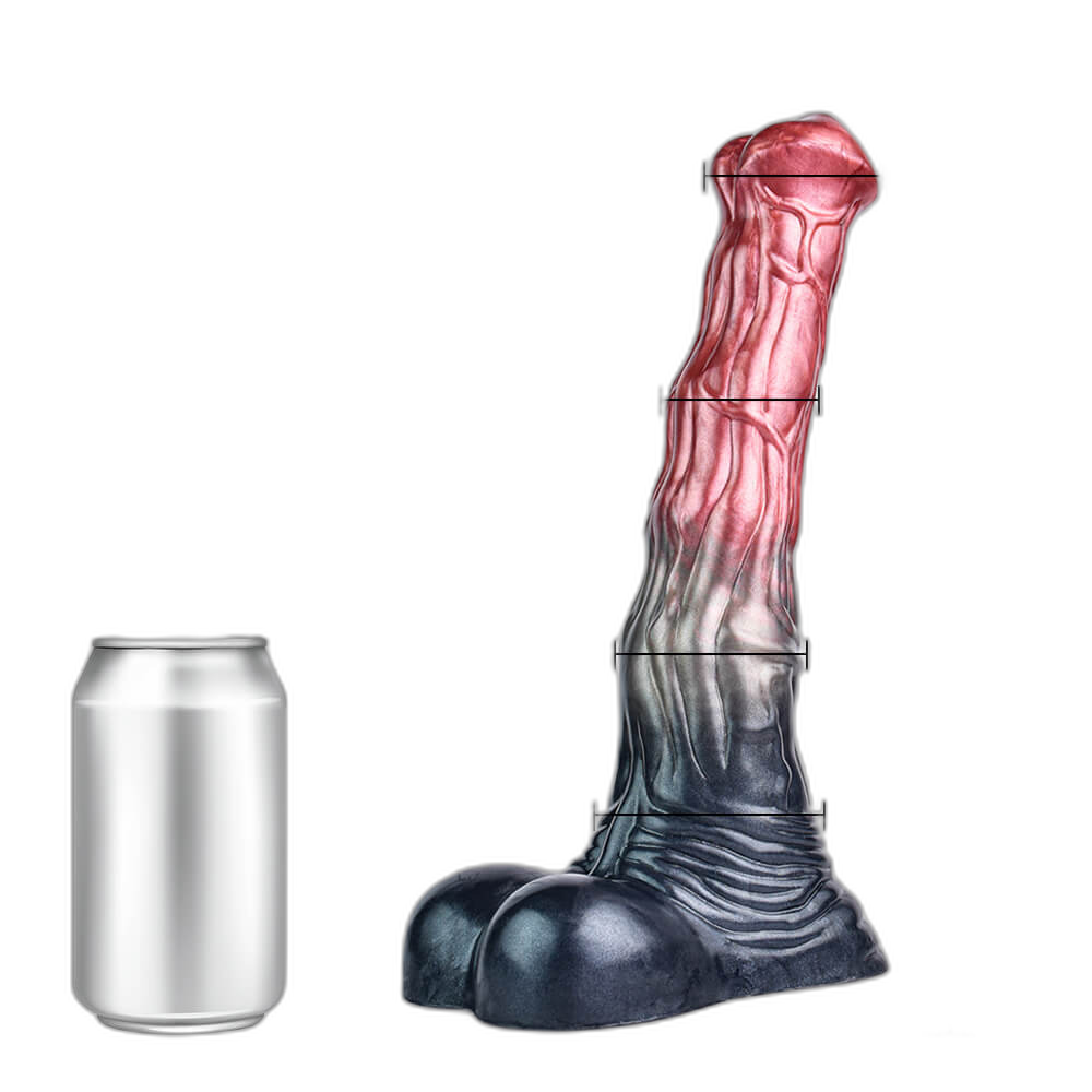 Ebony - 10.4 Inch Horse Dildo - Horse Cock Dildo - Fantasy Dildo