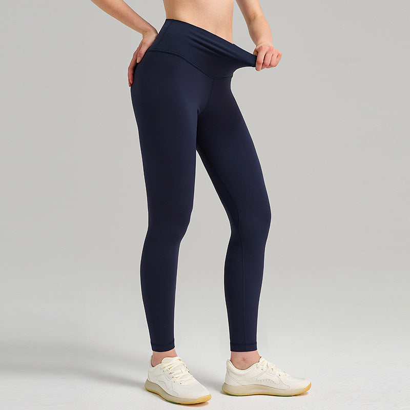 Butt-Lifting Fleece-Lined Womens High-Waist Tight Yoga Pants