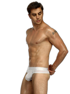 4 Pack Men's Sexy Nylon Low-Rise Comfortable Thong & Strings