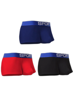 3 Pack Mens Sculpt Bulge Shape Support Pouch Underwear