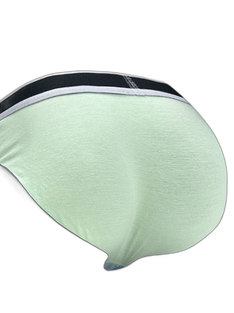 2 Pack Men's Middle-Rise Cotton Sexy Briefs