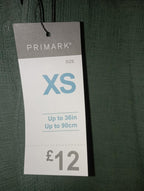 NEW with tag Men's Primark Green Regular Fit Button-Down Shirt (XS)
