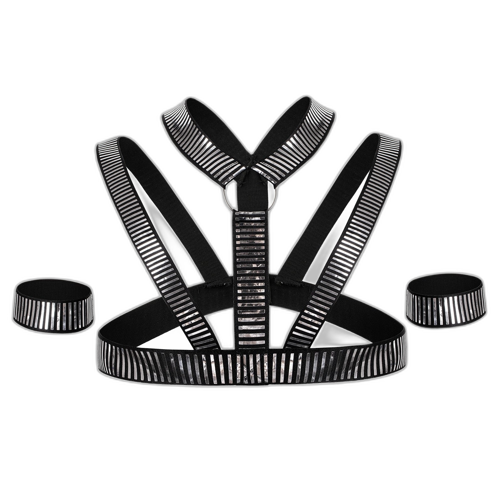 Silver Slave Daddy Harness