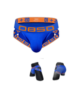 2 Pack Men's Breathable Personalized Low-Rise High-Elastic Briefs