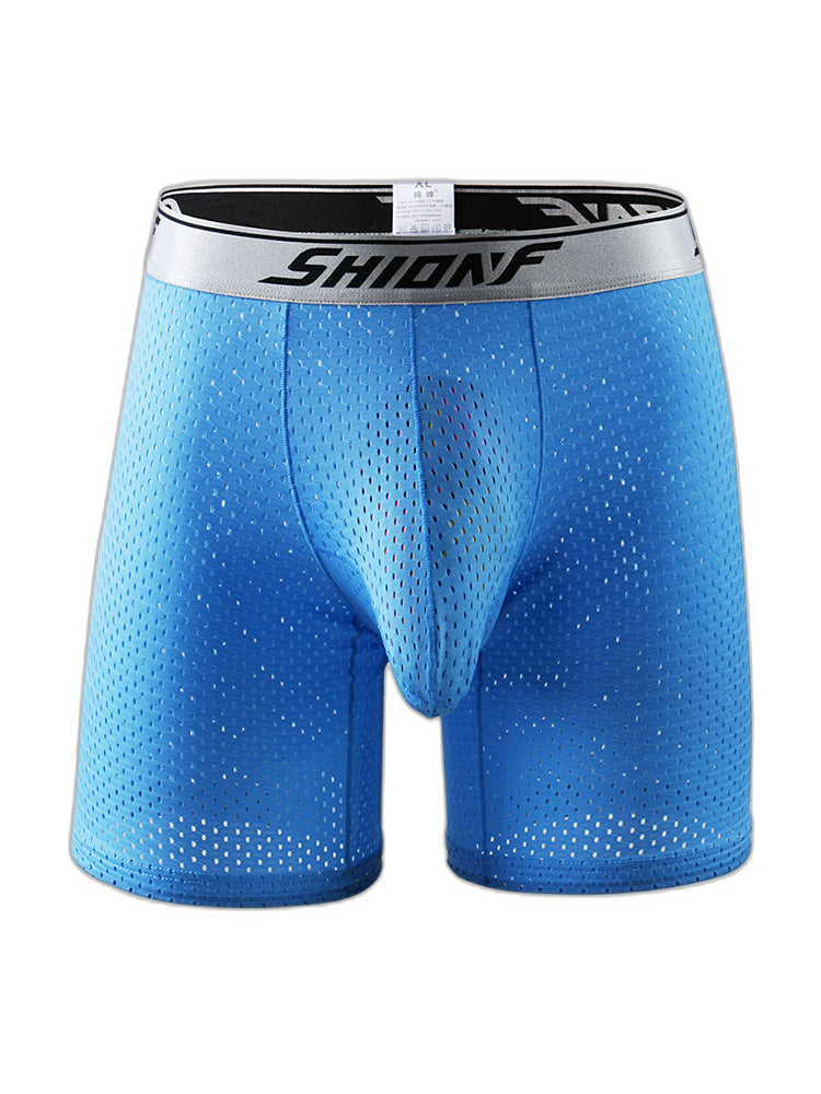 2 Pack Men’s Mesh Separate Pouch Boxers Briefs