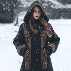 Women's Skin-friendly, Anti-pilling Knitted Cardigan With A Round Neckline, Loose Fit, And Long Length