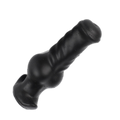 ELITE Liquid Silicone Canine Milker Plug Black 5.1 Inch