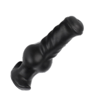 ELITE Liquid Silicone Canine Milker Plug Black 5.1 Inch