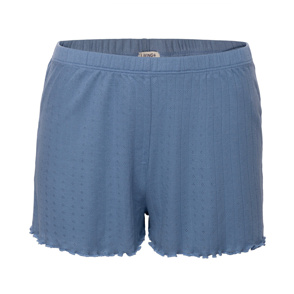 Organic Cotton Sleep Shorts: Womens