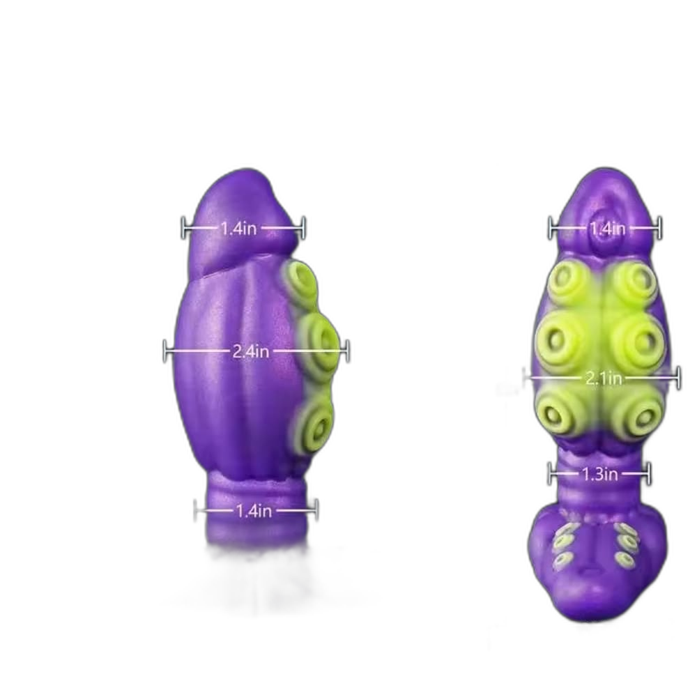 Marcus - 6 Inch Fantasy Tentacle Anal Plug - Silicone Monster Toy