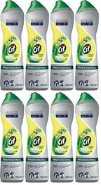 8 x Cif Professional Cream Lemon 750Ml X 8- Pro Formula