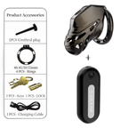 App Controlled Shock Chastity Cage And Key Box Bundle