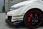 Maxton Design - FRONT RACING SPLITTER V.1 HONDA CIVIC IX TYPE R (2015-2017)