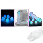 Firefly - 8 Inch Ovipositor Dildo - Glow In The Dark Alien Dildo - Egg Laying Kink