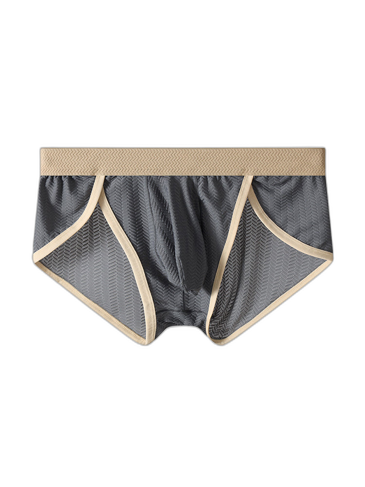 2 Pack Men's Breathable High-Stretch Seamless Comfort Odor-Control Briefs