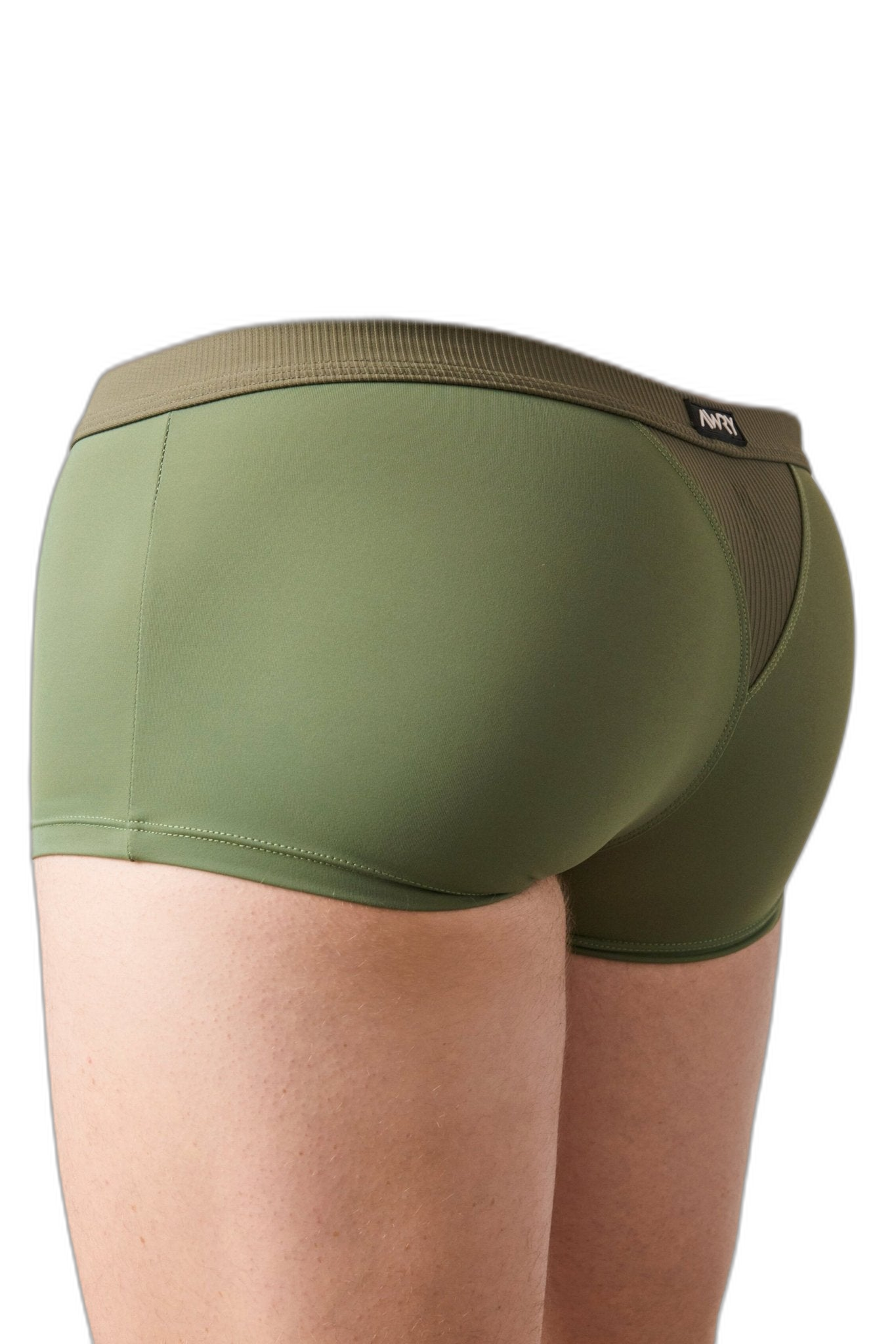 SURGE Swim Thong Trunks - Army Green