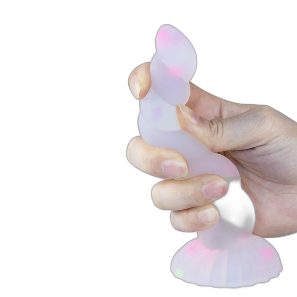 Twister - Silicone Glow-in-the-Dark Dildo