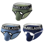 3 Pack Mesh Support Pouch Briefs
