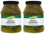 2 x Newforge Whole Gherkins In Vinegar 2.3Kg