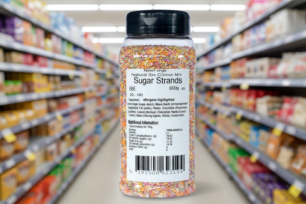 6 x Newforge Sugar Strands 600G