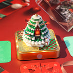 Romantic Christmas Tree 3D Paper Sculpture Calendar 2026 Label Creative Gift Decoration