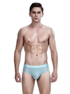 4 Pack Breathable Ice Silk Antibacterial Men's Briefs