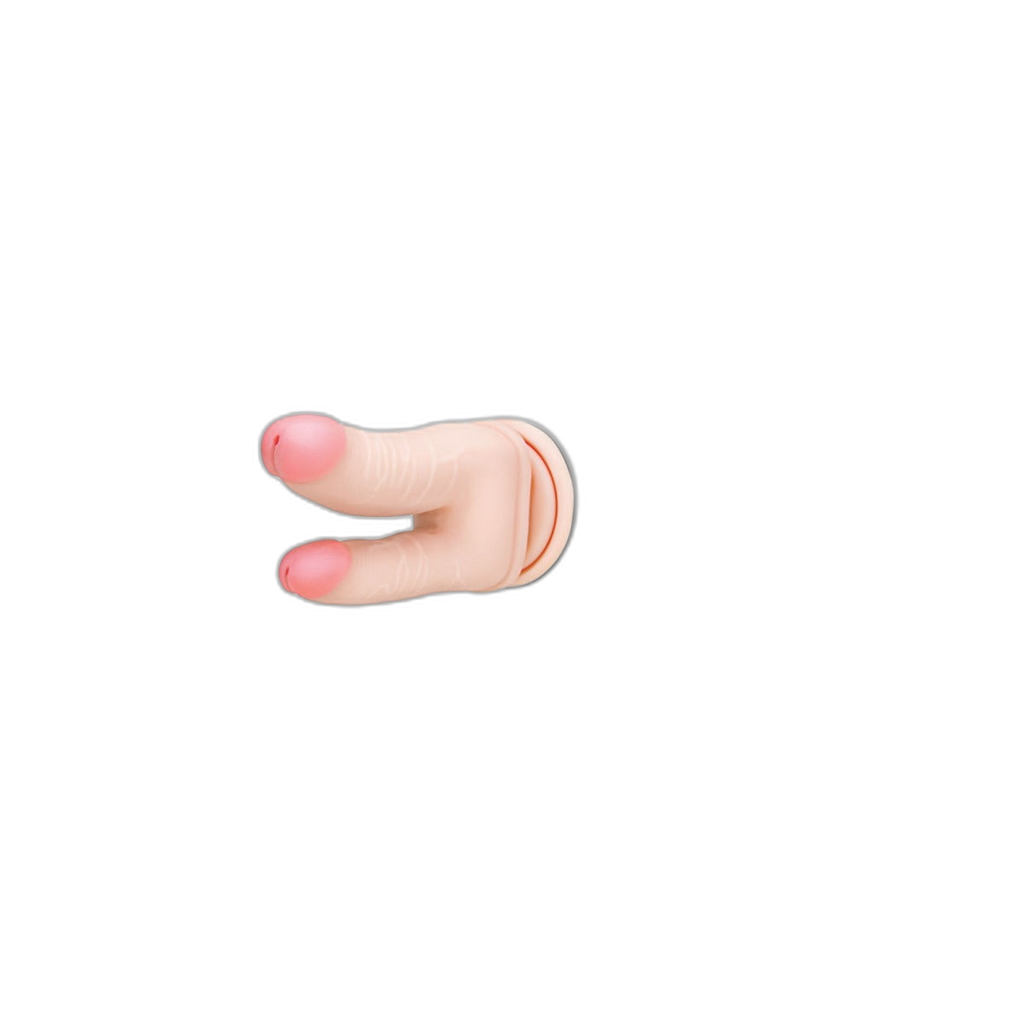 Prowler RED Ultra Cock Double Penetrator Dildo Pink 6 Inch