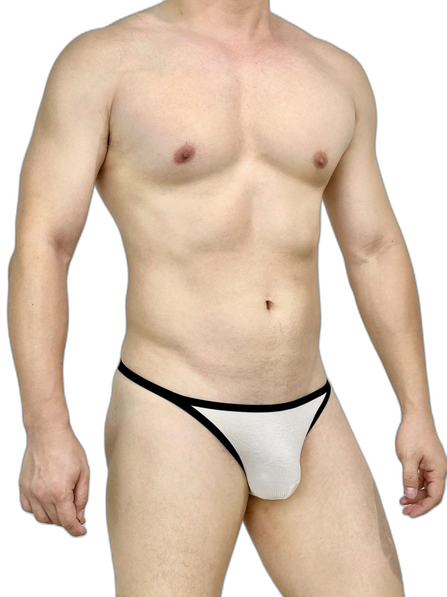 Men's Low-Rise Sexy U-Convex Thong And Briefs