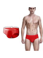 4 Pack Breathable Ice Silk Antibacterial Men's Briefs