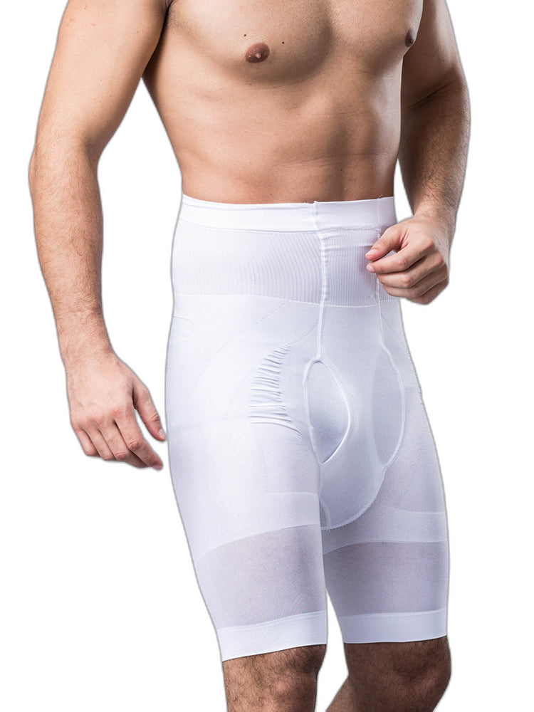 Men's High Waist Tummy Control Shaper Boxer Briefs