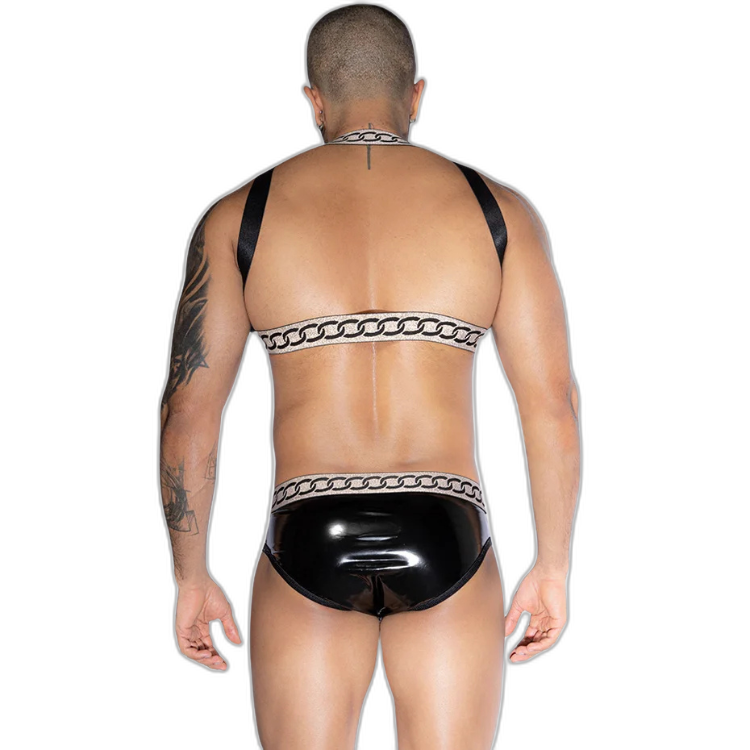 Chained and Ready Harness Fantasy Costume